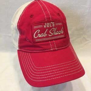 Joe's Crab Shack Ball Cap Adjustable Strapback Baseball Hat One Size